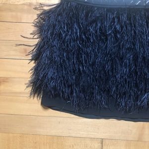 MICHAEL Michael Kors Skirts - MICHAEL Michael Kors Tiered Marabou Mini Skirt MICHAEL Michael Kors Skirts - MICHAEL Michael Kors Tiered Marabou Mini Skirt
